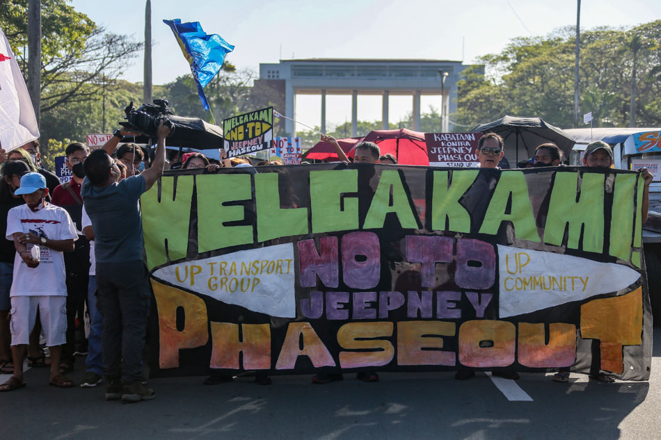 IN PHOTOS: Transport strike highlights PUV drivers&#39; plight 2