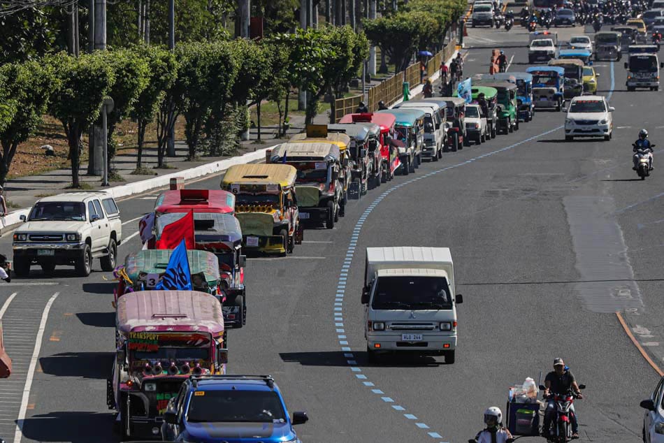 IN PHOTOS: Transport strike highlights PUV drivers&#39; plight 4