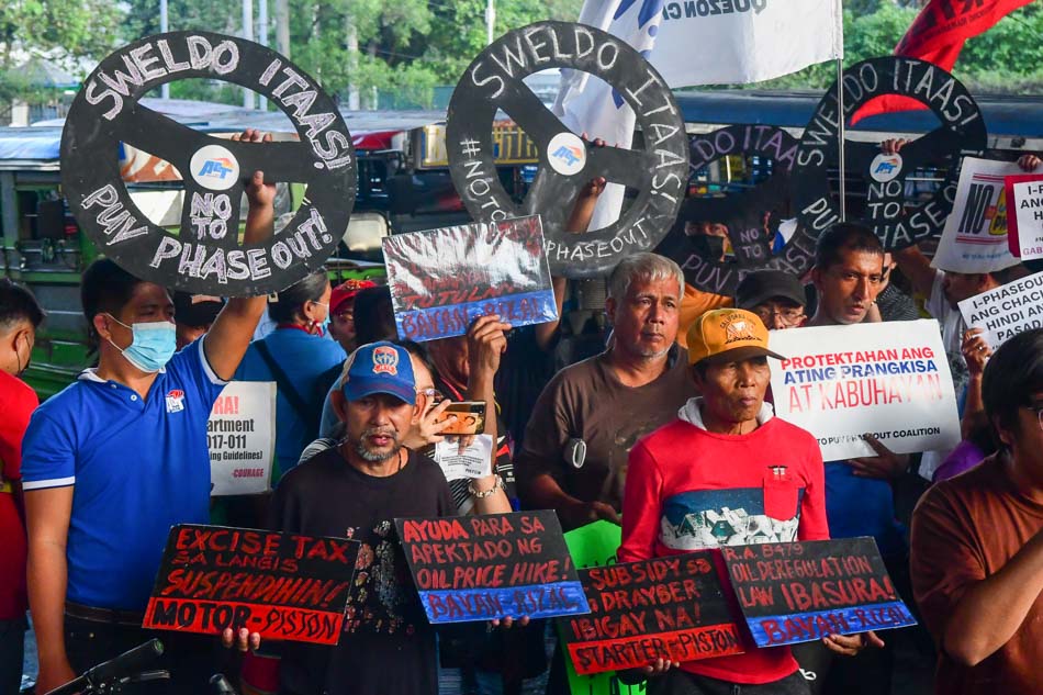 IN PHOTOS: Transport strike highlights PUV drivers&#39; plight 20