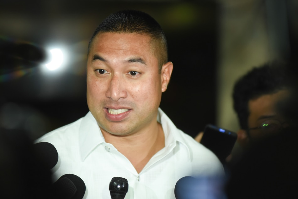 San Juan City Mayor Francis Zamora is greeted by the press after the first meeting of the Metro Manila Council held at the MMDA headquarters in Makati on July 25, 2019. George Calvelo, ABS-CBN News/File photo.