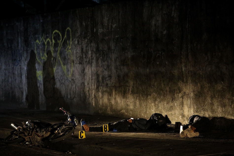 Dead bodies turn up on the streets in different parts of Metro Manila on Feb. 8, 2017. Fernando G. Sepe Jr., ABS-CBN News/File