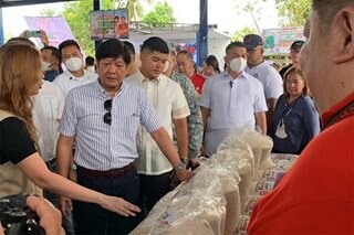 Marcos on P20 rice: 'Kaunti na lang' 