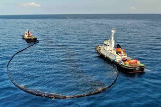 Marina mulls grounding other vessels of firm behind Mindoro oil spill