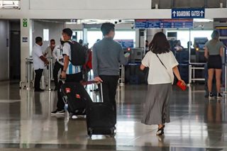 Holy Week travelers urged: Be at airport 4 hours before int'l flight