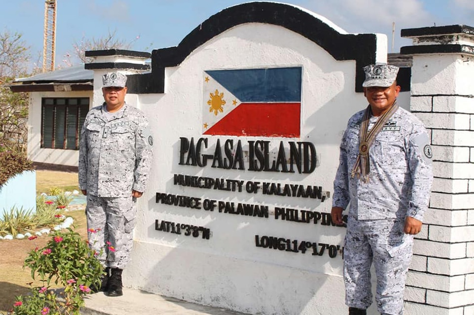 PH Navy chief visits troops in West Philippine Sea 1