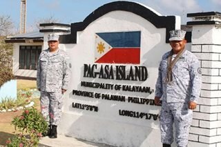 PH Navy chief visits troops in West Philippine Sea