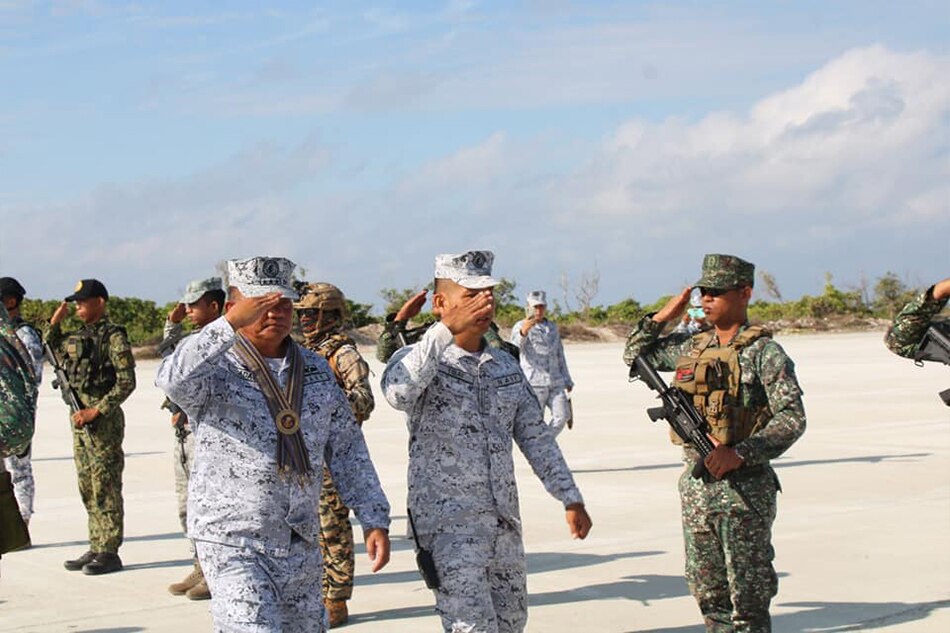 PH Navy chief visits troops in West Philippine Sea 3