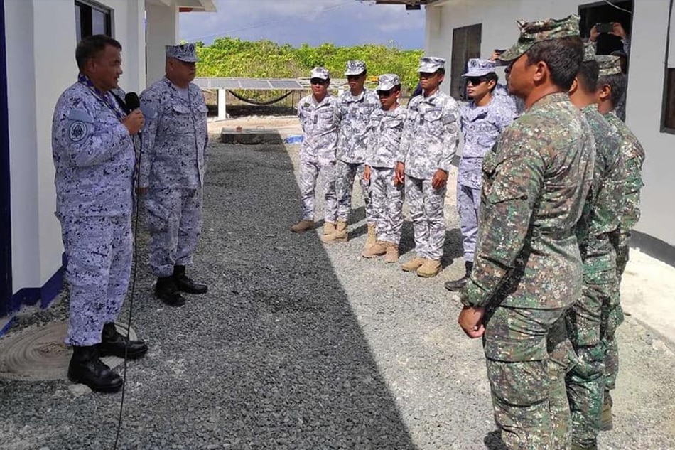 PH Navy chief visits troops in West Philippine Sea 7
