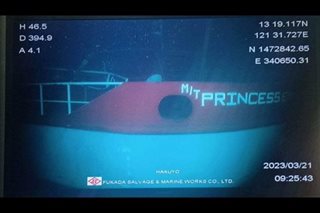 MT Princess Empress iba ang pangalan, may-ari nang dalhin sa shipyard