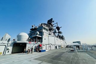 US assault ship in Manila for port visit