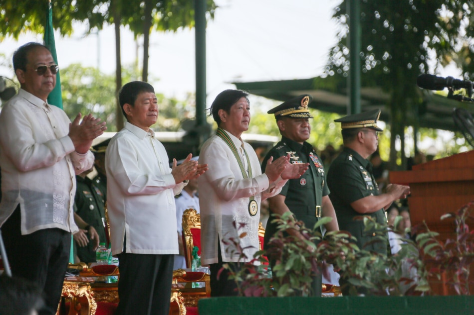 President Ferdinand Marcos, Jr. graces the celebration of the 126th Philippine Army Founding Anniversary in Fort Bonifacio, Taguig City on March 22, 2023. Jonathan Cellona, ABS-CBN News/File
