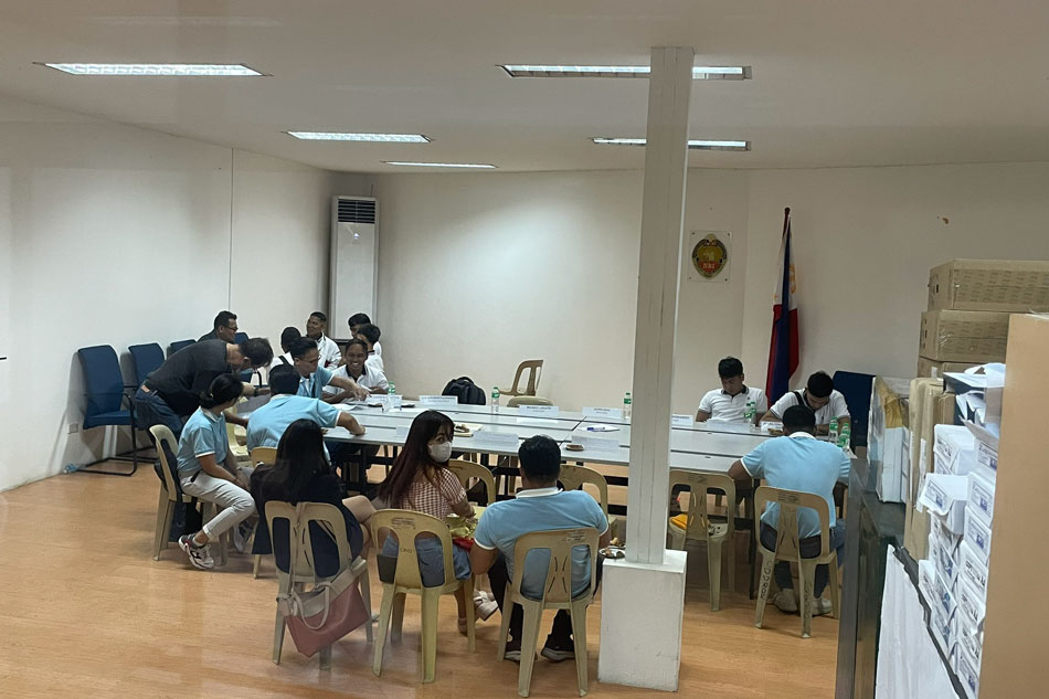 Around 15 crew members of MT Princess Empress appeared before the NBI, after they were subpoenaed by the authorities investigating the Mindoro oil spill. Niko Baua, ABS-CBN News