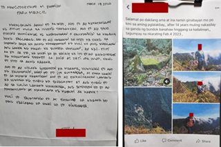 Mountaineer na umakyat sa bawal na bahagi ng Mt Banahaw nag-sorry