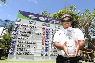 Golf: Zaragosa breaks through, claims ICTSI Iloilo crown
