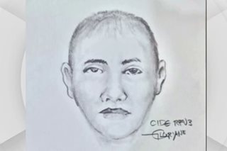 Composite sketch ng suspek sa pagpaslang sa pulis-Bulacan inilabas
