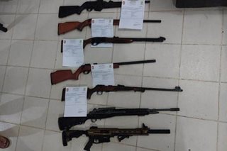 PNP revokes license of ex-Gov. Teves' guns
