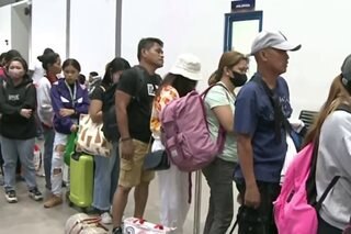 Ilang pasahero natagalan sa pagbili ng tiket sa Batangas terminal