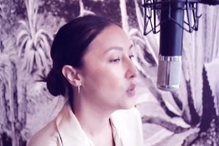 Solenn Heussaff joins Scarlet Snow in recording 'Flowers'