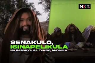Senakulo, isinapelikula ng parokya sa Tondo, Maynila