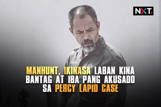 Manhunt ikinasa laban sa mga suspek sa Percy Lapid case