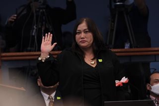 Degamo widow says she hitched ride on Air Force plane to attend Senate probe