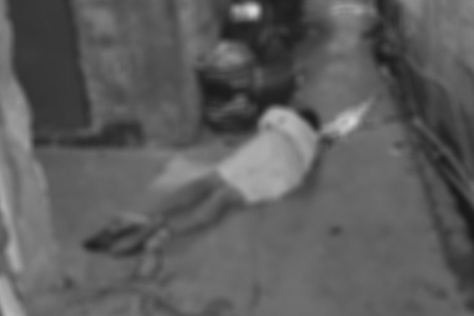 Patay ang isang 25 anyos na lalaki matapos barilin sa Tondo, Maynila, Abril 23, 2023. Retrato mula sa Manila Police District