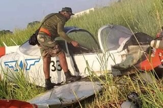 Military aircraft bumagsak sa Batangas; 2 piloto ligtas