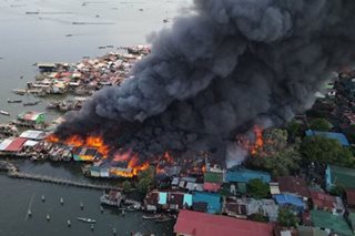 Sunog sumiklab sa residential area sa Cavite