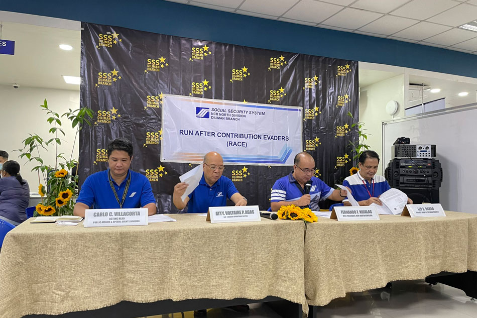 Social Security System (SSS) officials prepare to conduct a nationwide campaign to boost contribution payments. Jervis Manahan, ABS-CBN News