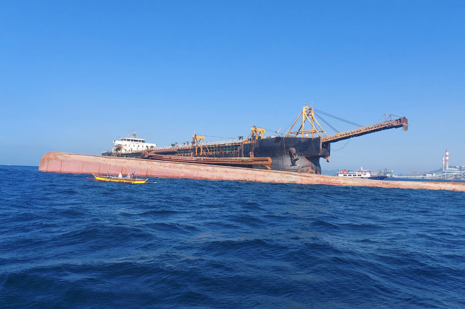 Two Foreign-flagged Ships Collide Off Corregidor Island | ABS-CBN News