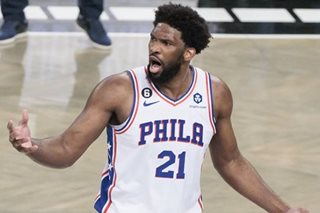 NBA: 76ers' Embiid doubtful for Game 1 against Boston