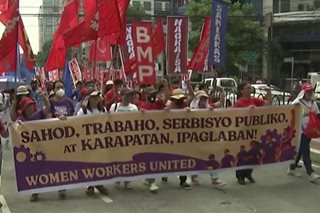 Workers push for wage hike on Labor Day
