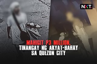 Mahigit P3 million, tinangay ng akyat-bahay sa QC