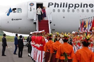 Marcos arrives in Indonesia for 42nd ASEAN Summit