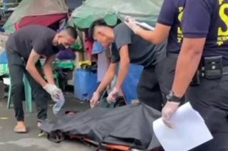 Lalaki binaril sa gilid ng MacArthur Bridge sa Ermita