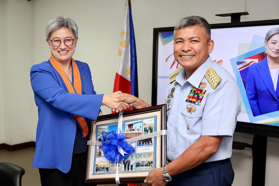  Australian Foreign Minister Penny Wong visited the Philippine Coast Guard headquarters in Manila on May 17, 2023. Courtesy of Foreign Minister Penny Wong Facebook account