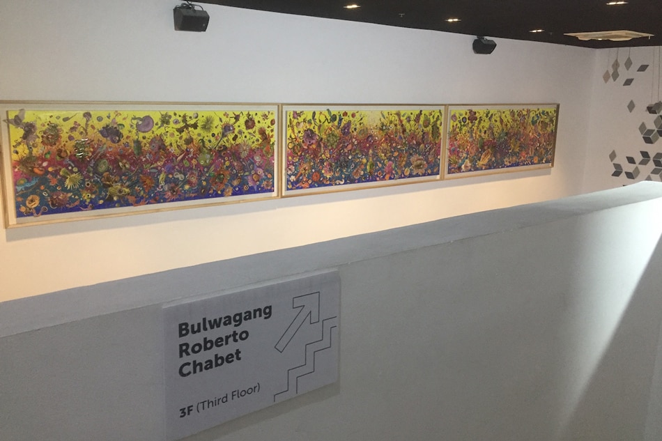 The newly opened Bulwagang Roberto Chabet is located at CCP's Tanghalang Ignacio Gimenez. Totel V. de Jesus