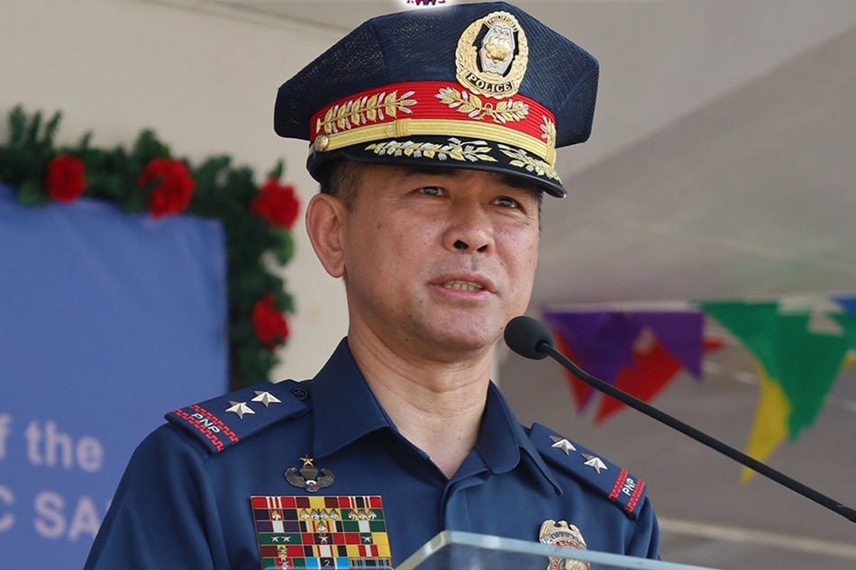 Police Maj. Gen. Edgar Alan Okubo, taken at the NCRPO Grandstand in Camp Bagong Diwa, Taguig City on April 3, 2023. Courtesy of the NCRPO Public Information Office