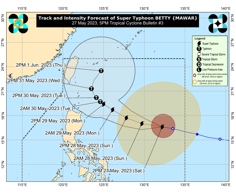 super-typhoon-betty-slightly-weakens-moves-westward-abs-cbn-news