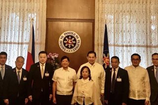 Arroyo joins Marcos Jr, Romualdez at Malacanang event