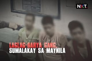Laglag-barya gang, sumalakay sa Maynila