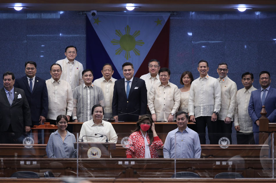 Senate President Juan Miguel 'Migz' F. Zubiri presides over the Commission on Appointments' (CA) plenary session on Wednesday, May 31, 2023. During Wednesday's plenary session, the commission confirmed the nominations of seven foreign service officers in the Department of Foreign Affairs, and the promotion of 86 senior officials in the Armed Forces of the Philippines.  (Senate PRIB Photos) 