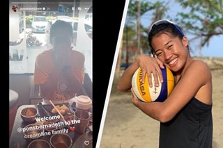 Bernadeth Pons joins Creamline in PVL Invitational