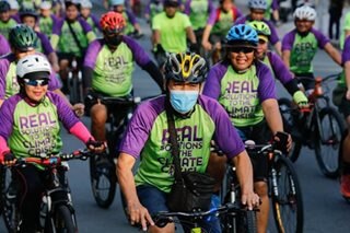 Cyclists, climate activists pedal for planet