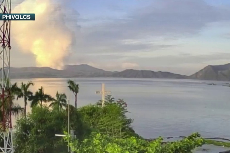 Residents living near Taal Volcano complain of foul odor, health problems