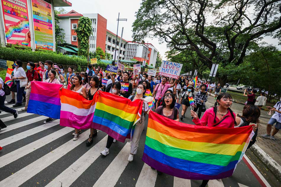 UP Pride March participants call for queer rights ABSCBN News