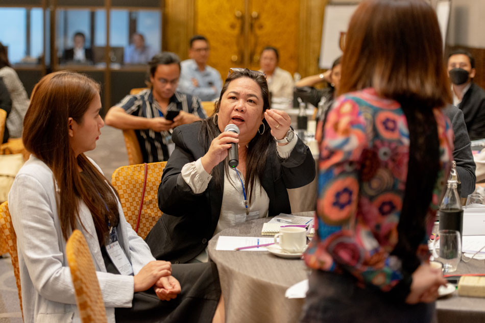 Noemi Leis, program manager of TLF Share Collective, shared her insights on how to eradicate HIV stigma and discrimination in the Philippines during the Southeast Asia Regional Workshop on HIV-related Stigma and Discrimination on June 6-8 in Bangkok, Thailand. - PHOTO: UNAIDS