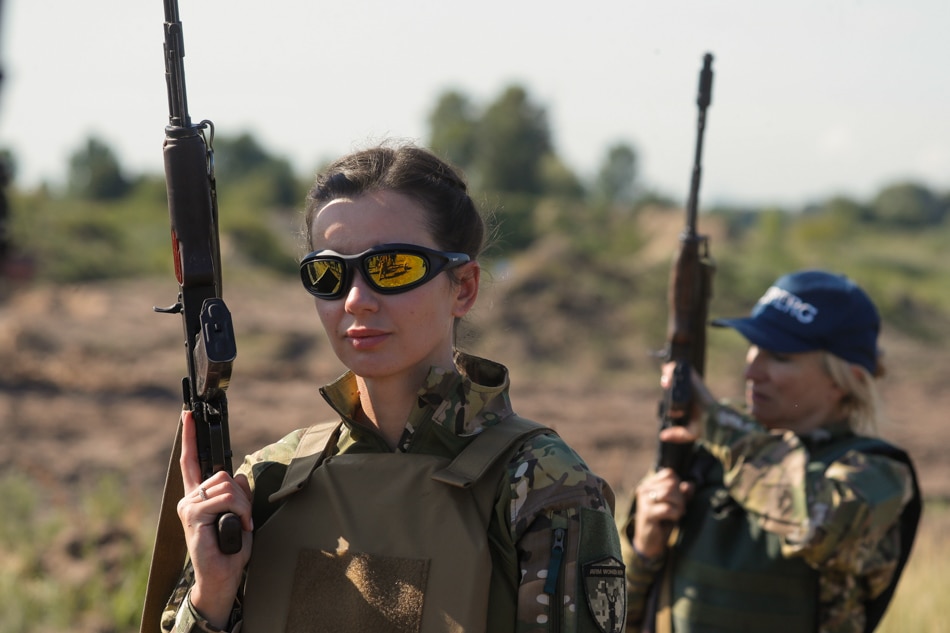 Ukraine military women in vogue | ABS-CBN News