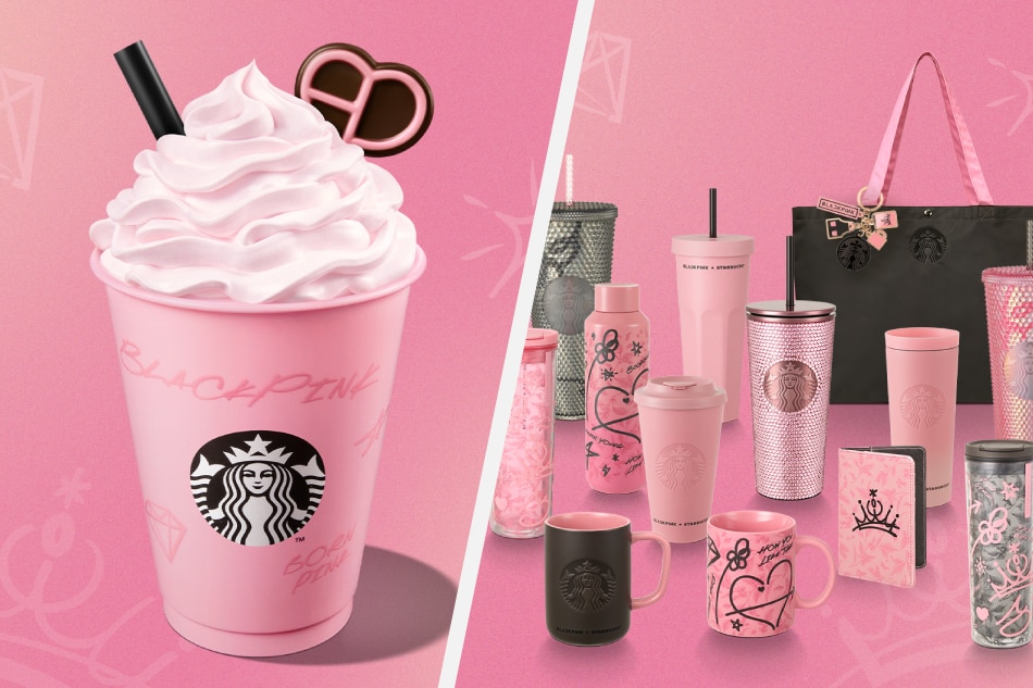 Starbucks launches Blackpink-themed collection in PH | ABS-CBN News