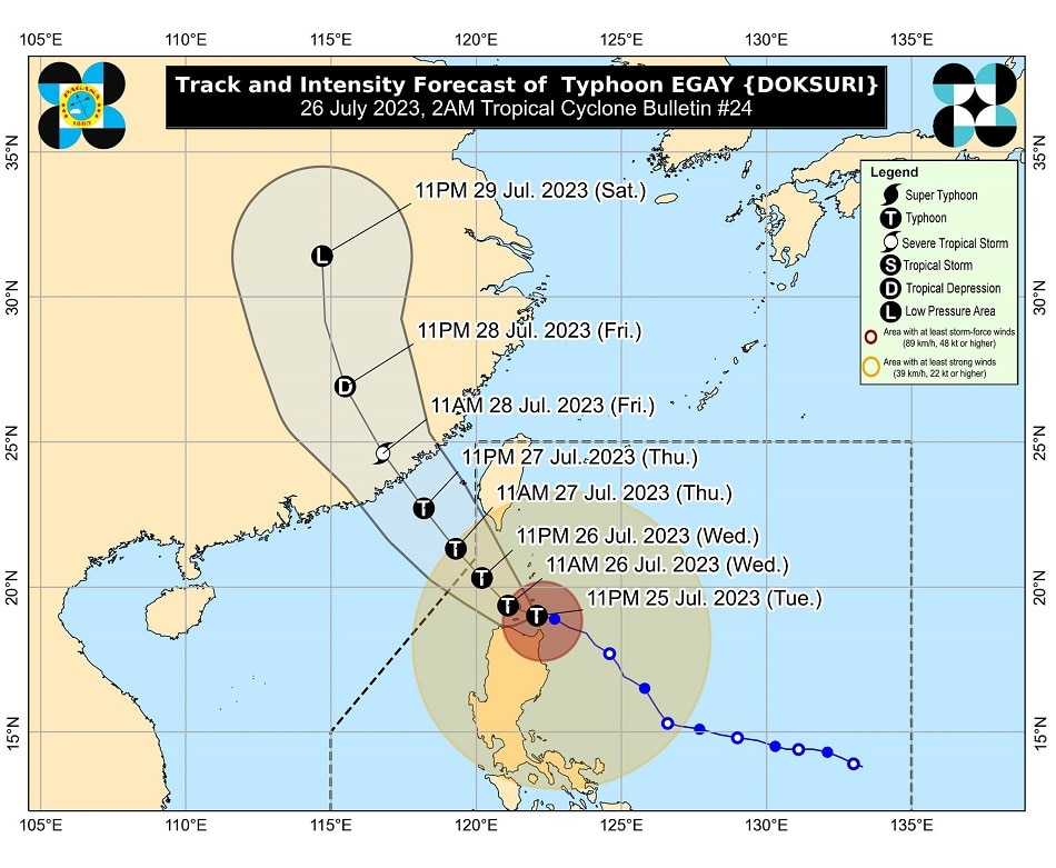 Typhoon Egay Hammers Babuyan Islands Heavy Rains Drench Luzon Abs Cbn News 